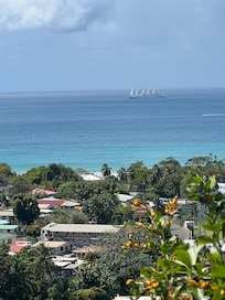 View from 2nd floor balcony