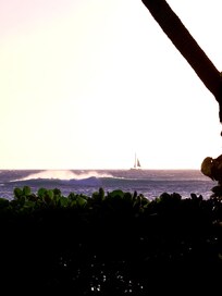 View from the buildingâs lanai