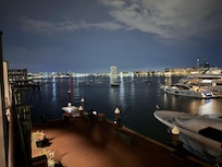 Evening view from room deck