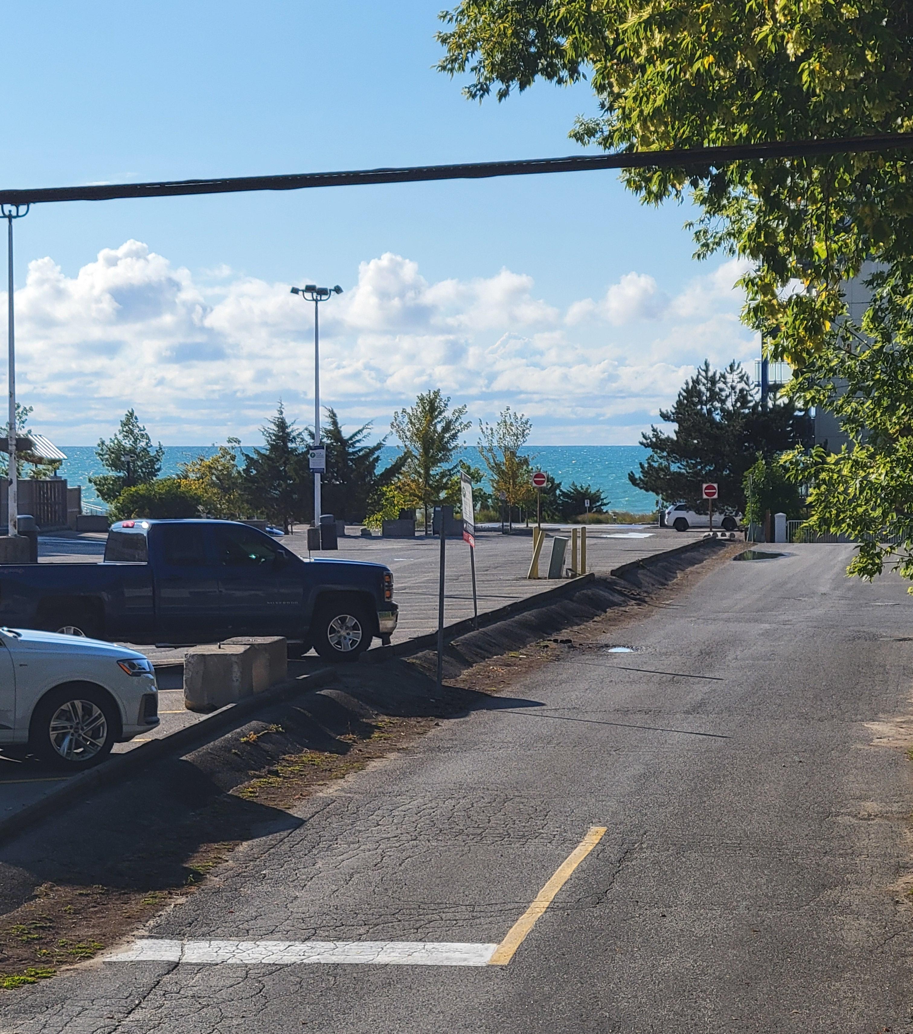 View from the front deck.