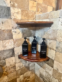 Bath products provided