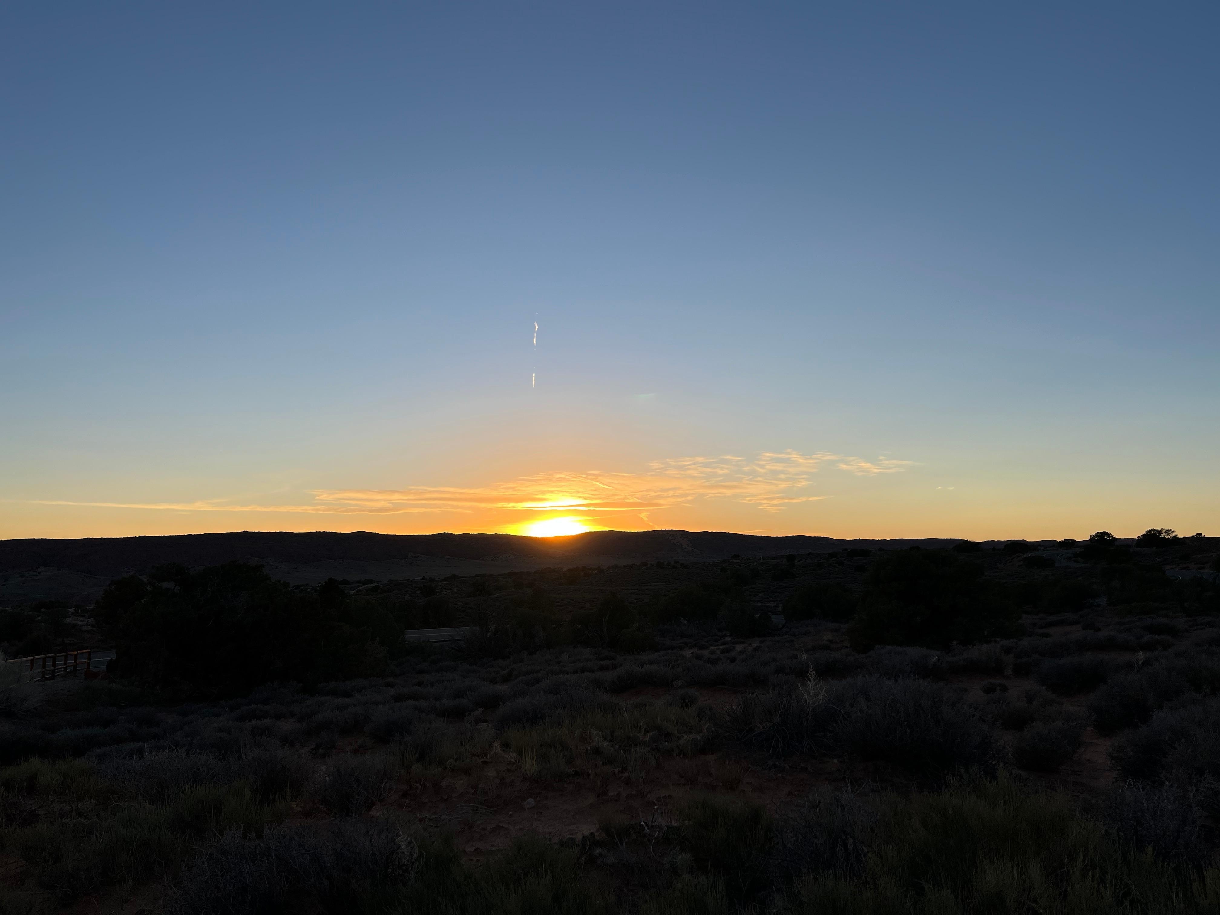 Sunset in Arches