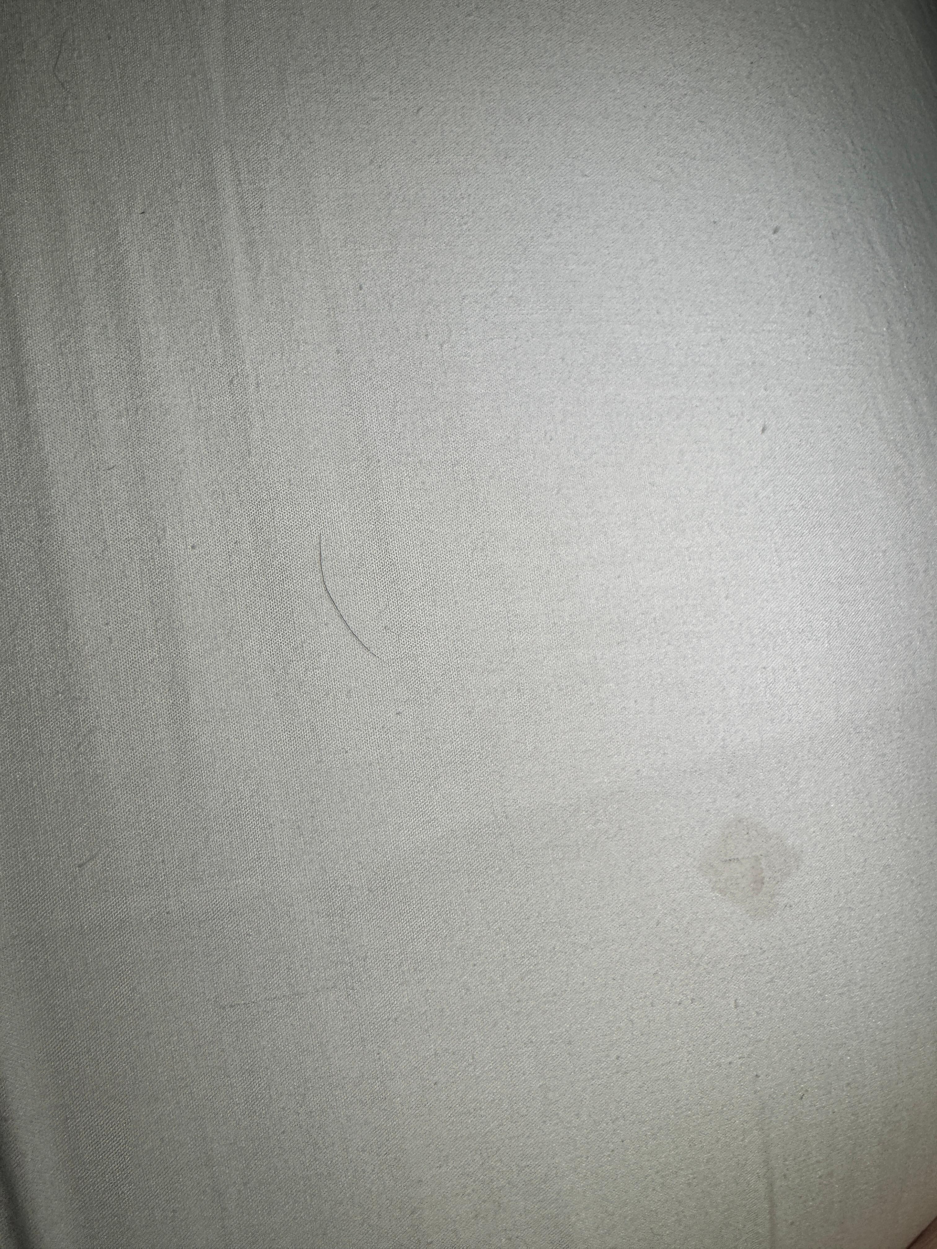 Stains on sheet
