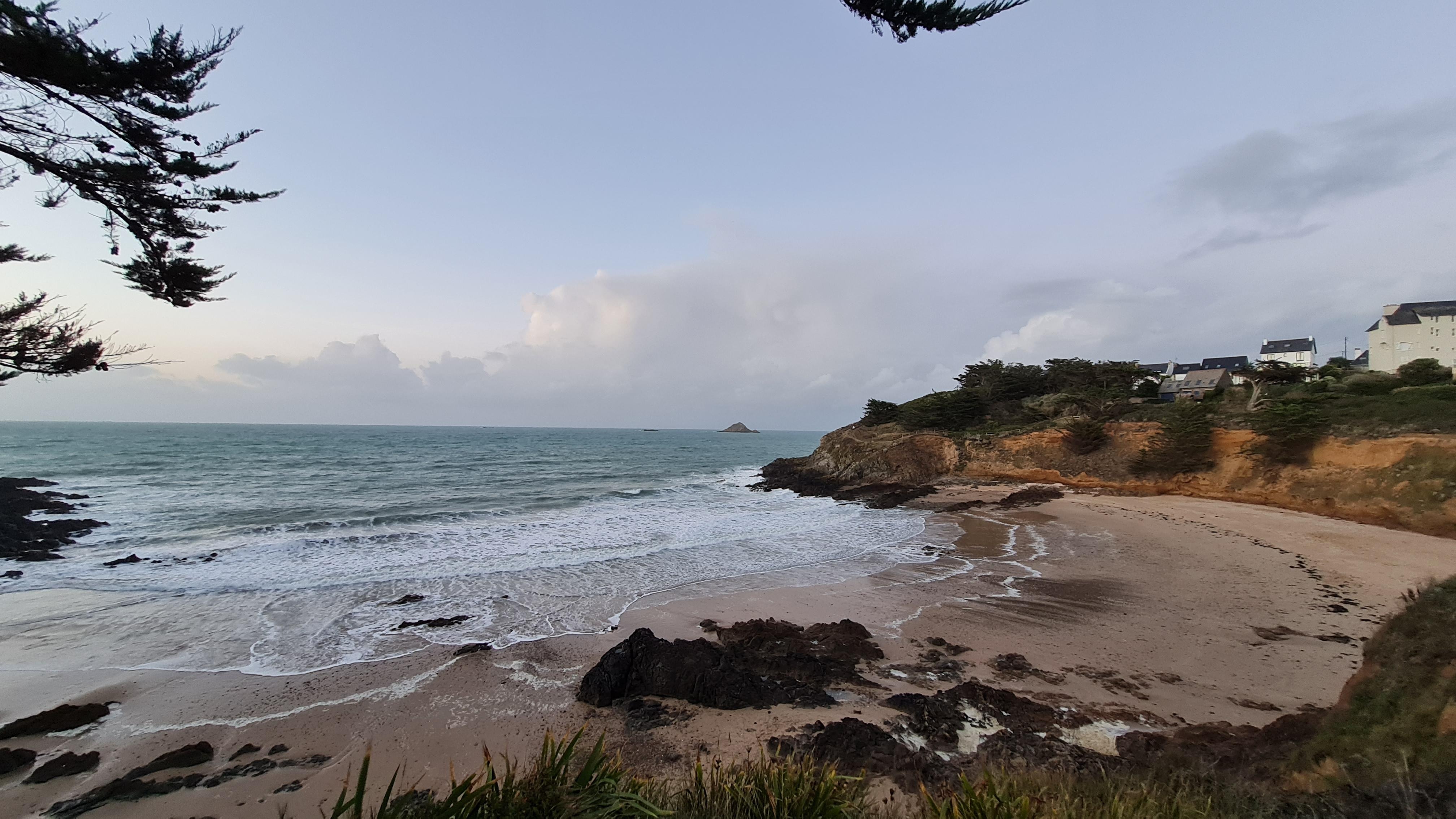 Der kleine Strand ca.5min.Fußweg