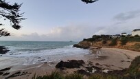 Der kleine Strand ca.5min.Fußweg