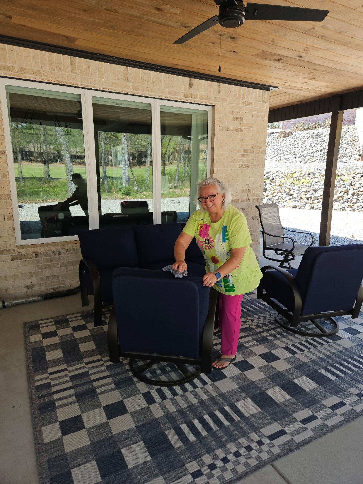 Outdoor seating