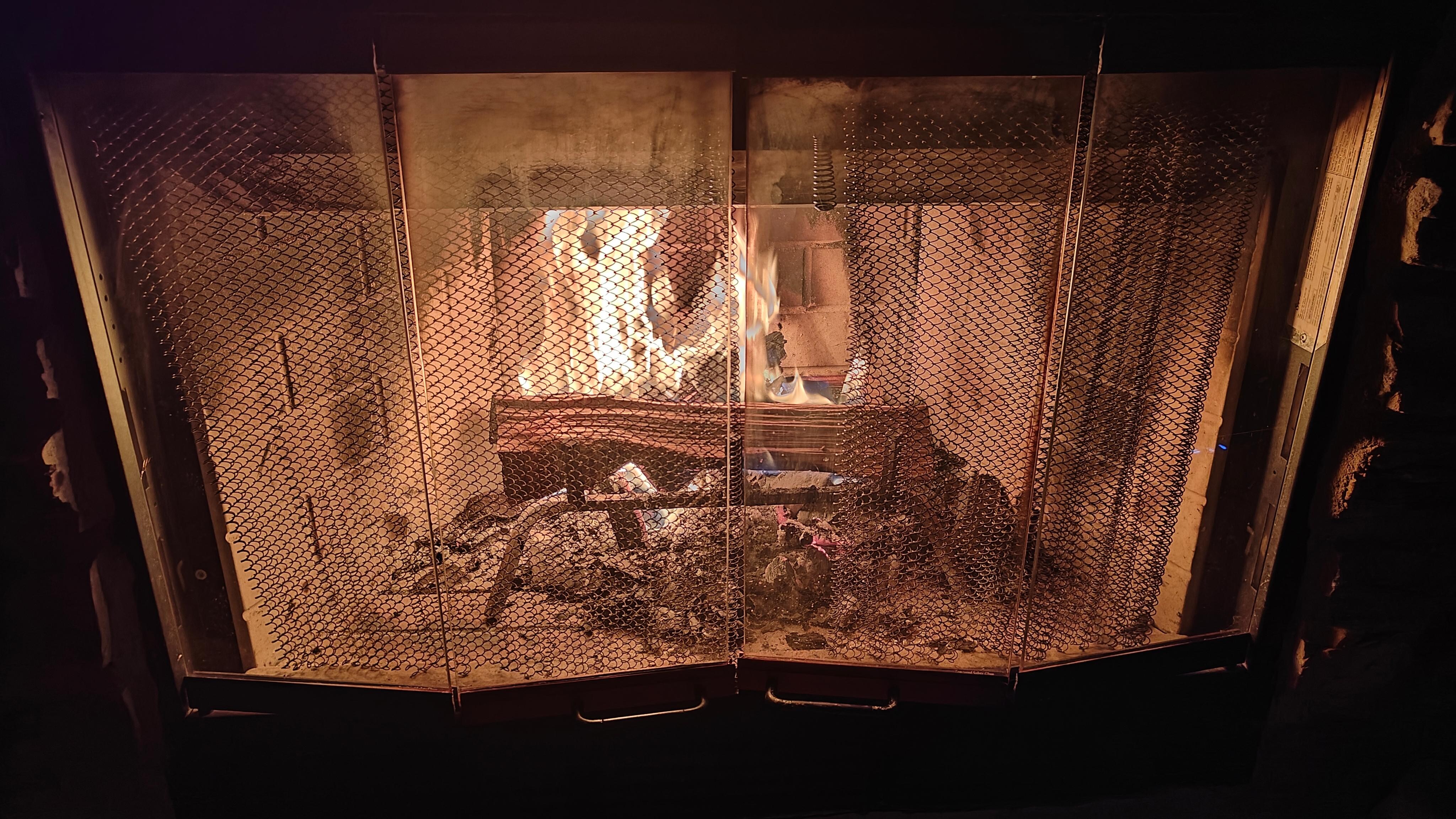 Cozy fireplace 