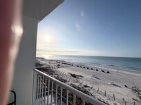 The view from the balcony..