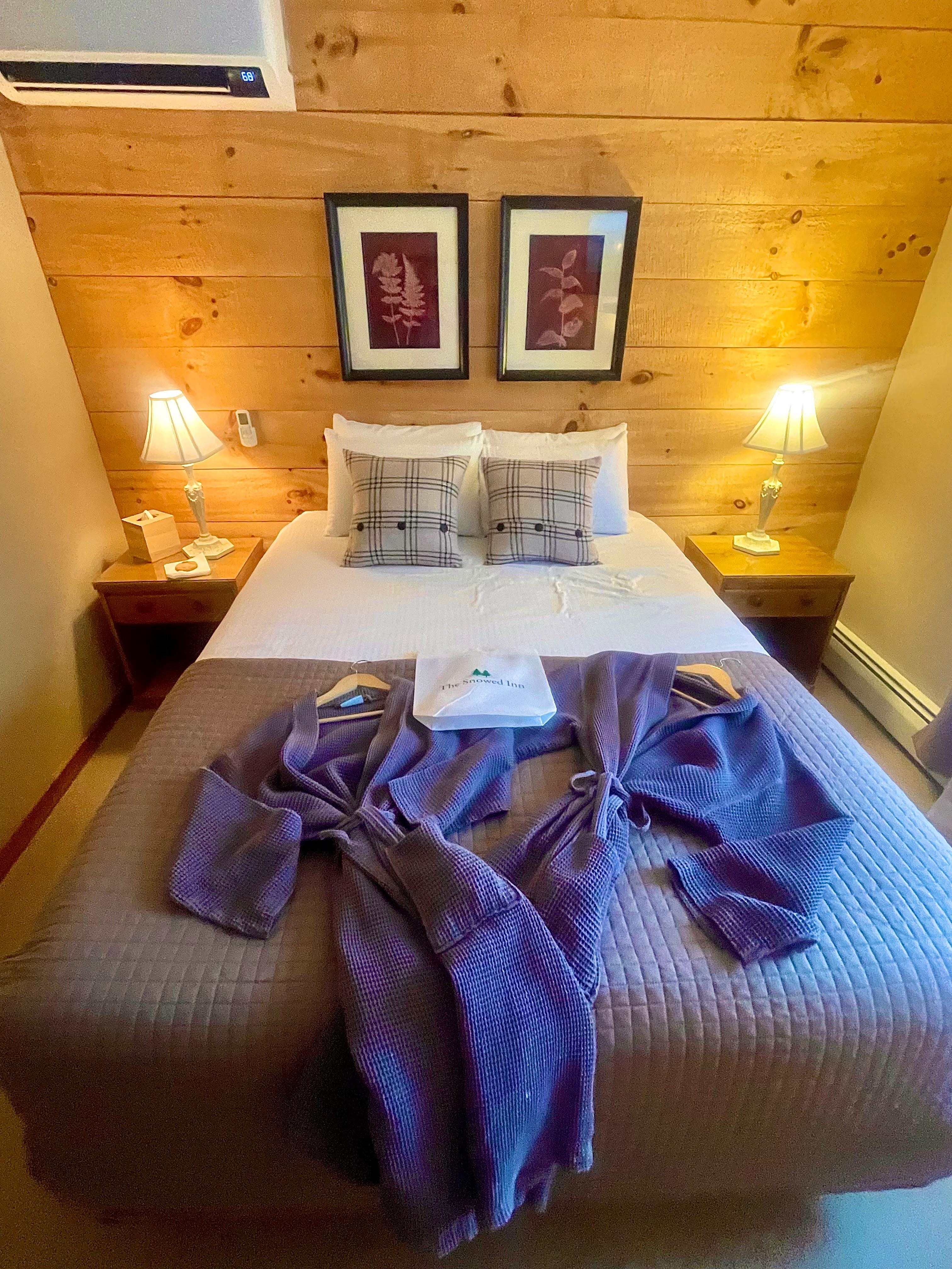 Robes & Slippers Provided