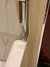 Water comes out