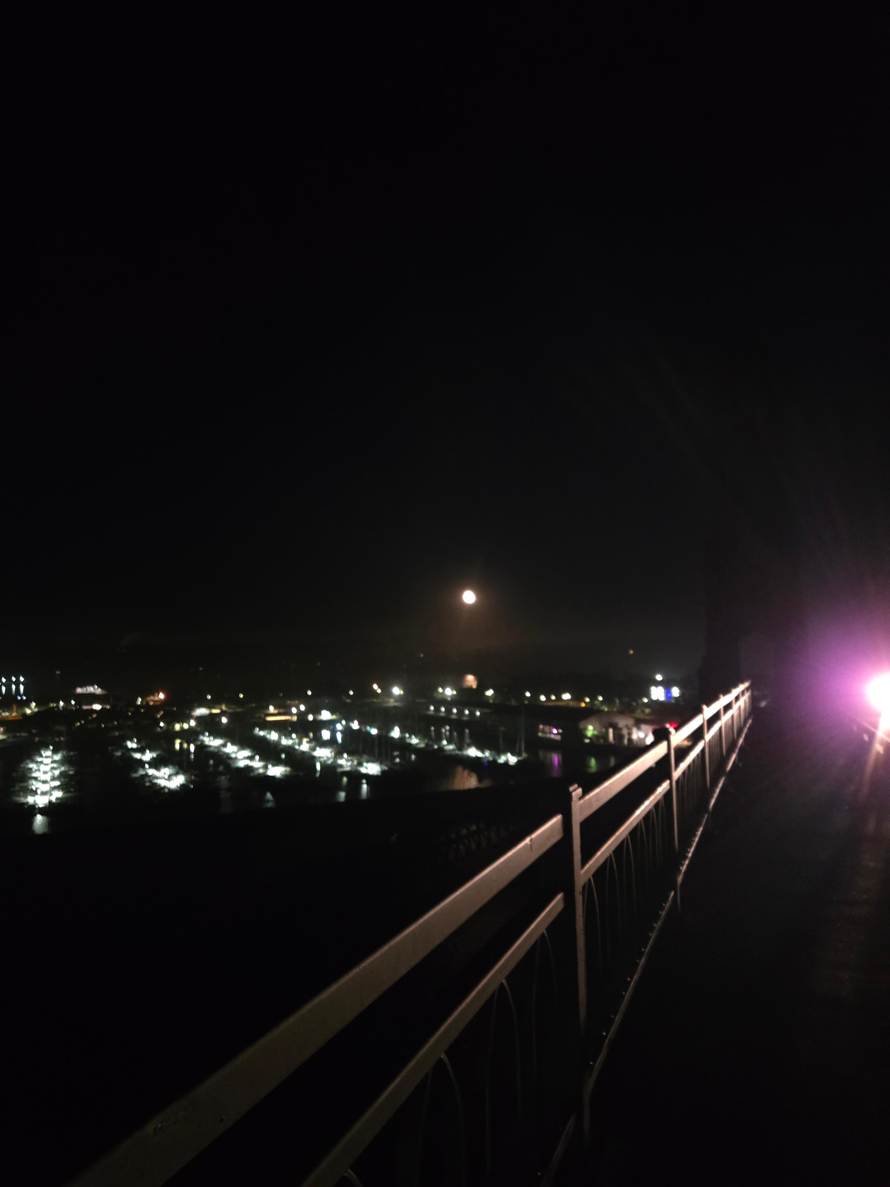 View from bridge near by.  