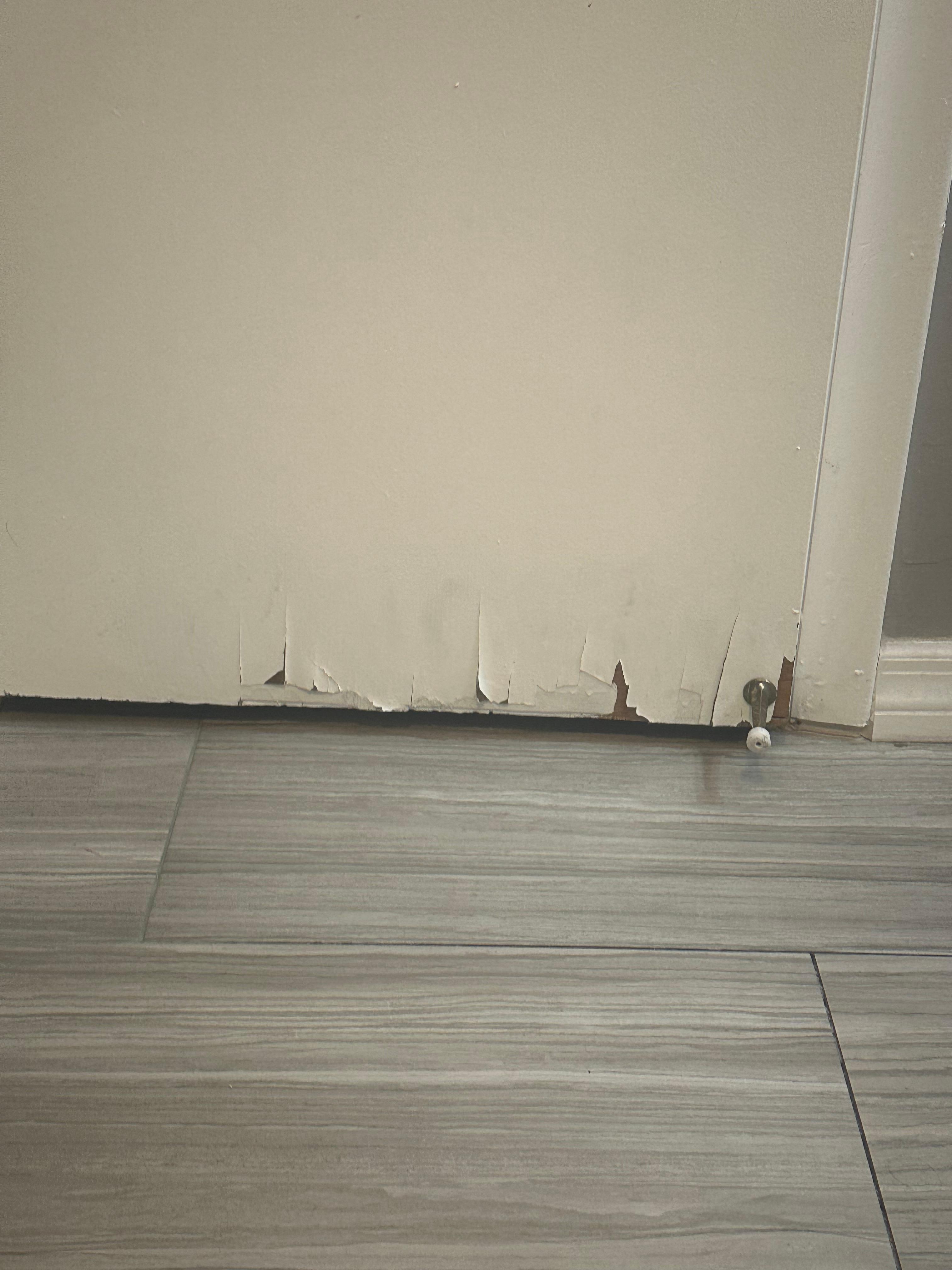 Every door looked this way and most trim etc