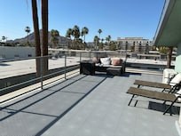 Rooftop patio