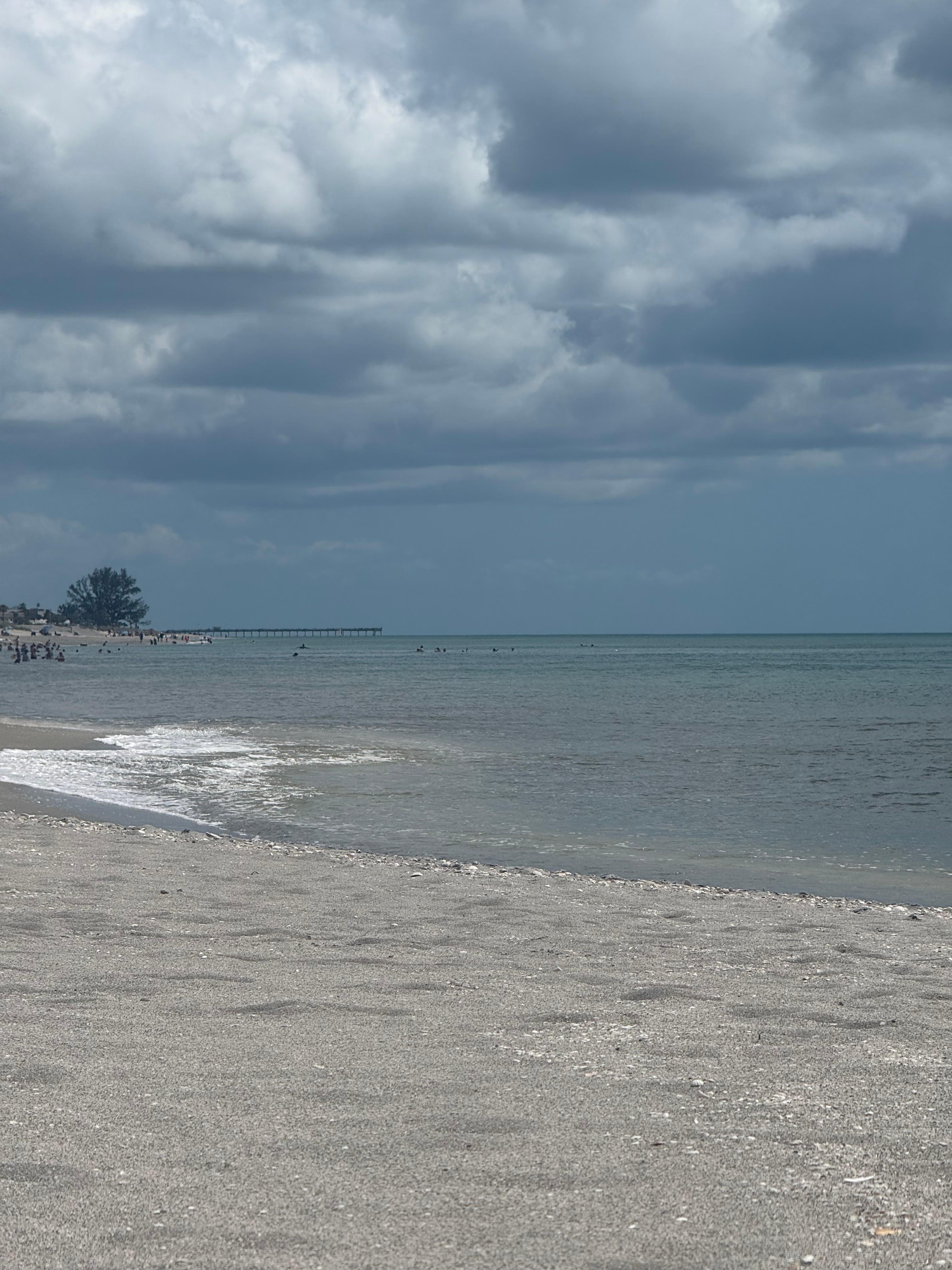 Further look down towards the pier, about 1 mile walk. 