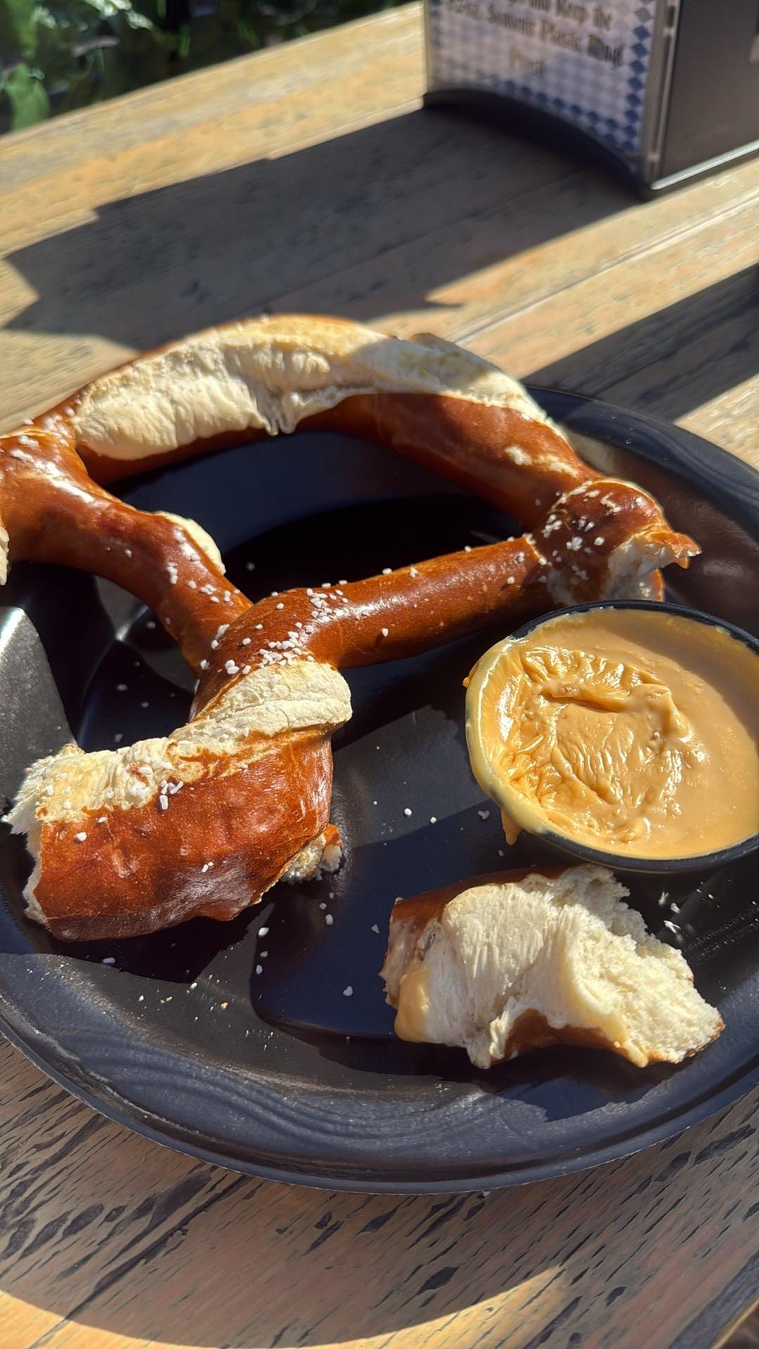 Soft pretzels and beer cheese everywhere.