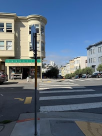 Walking around the area form the hotel .