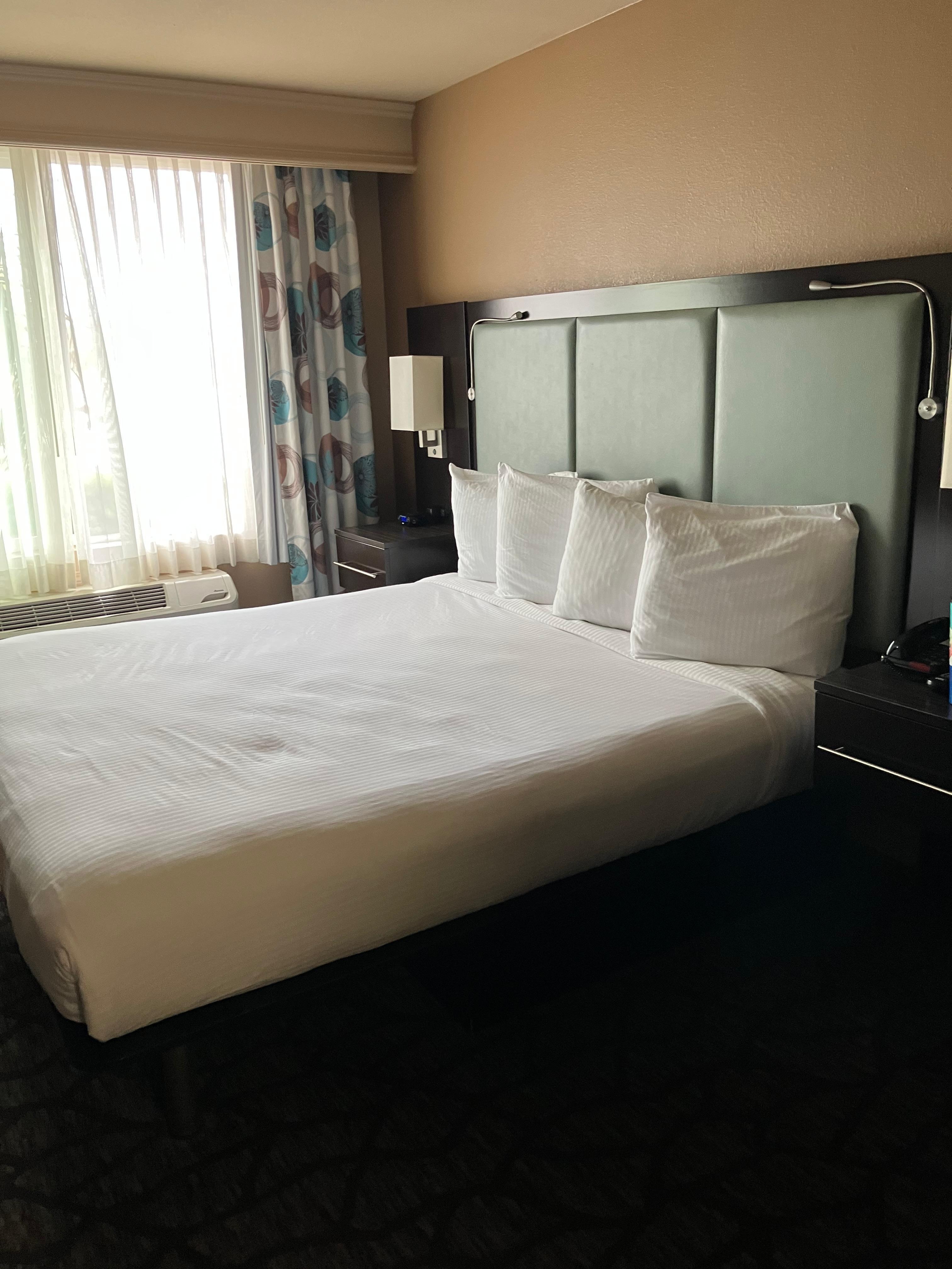 Comfortable king-size bed