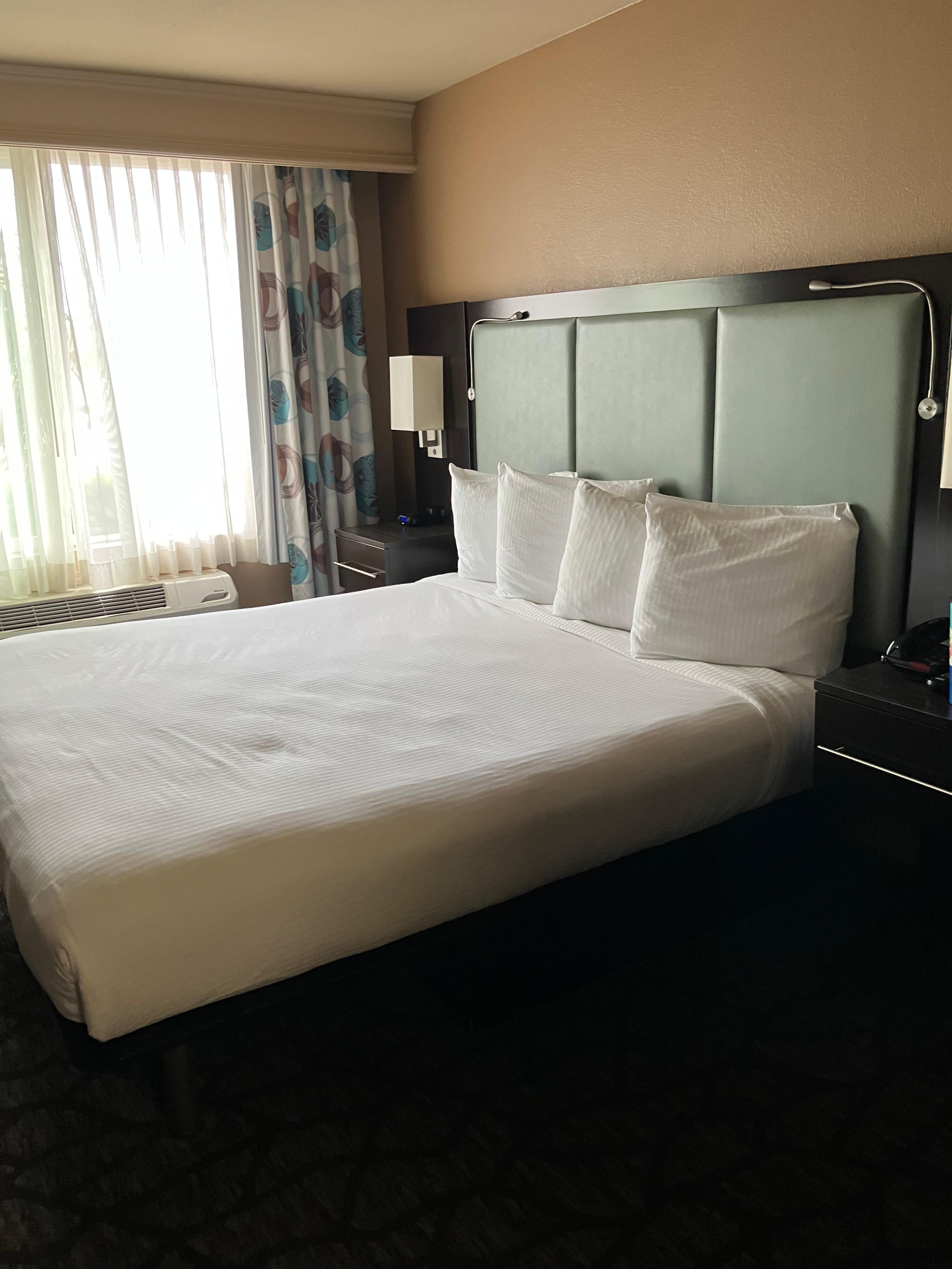 Comfortable king-size bed