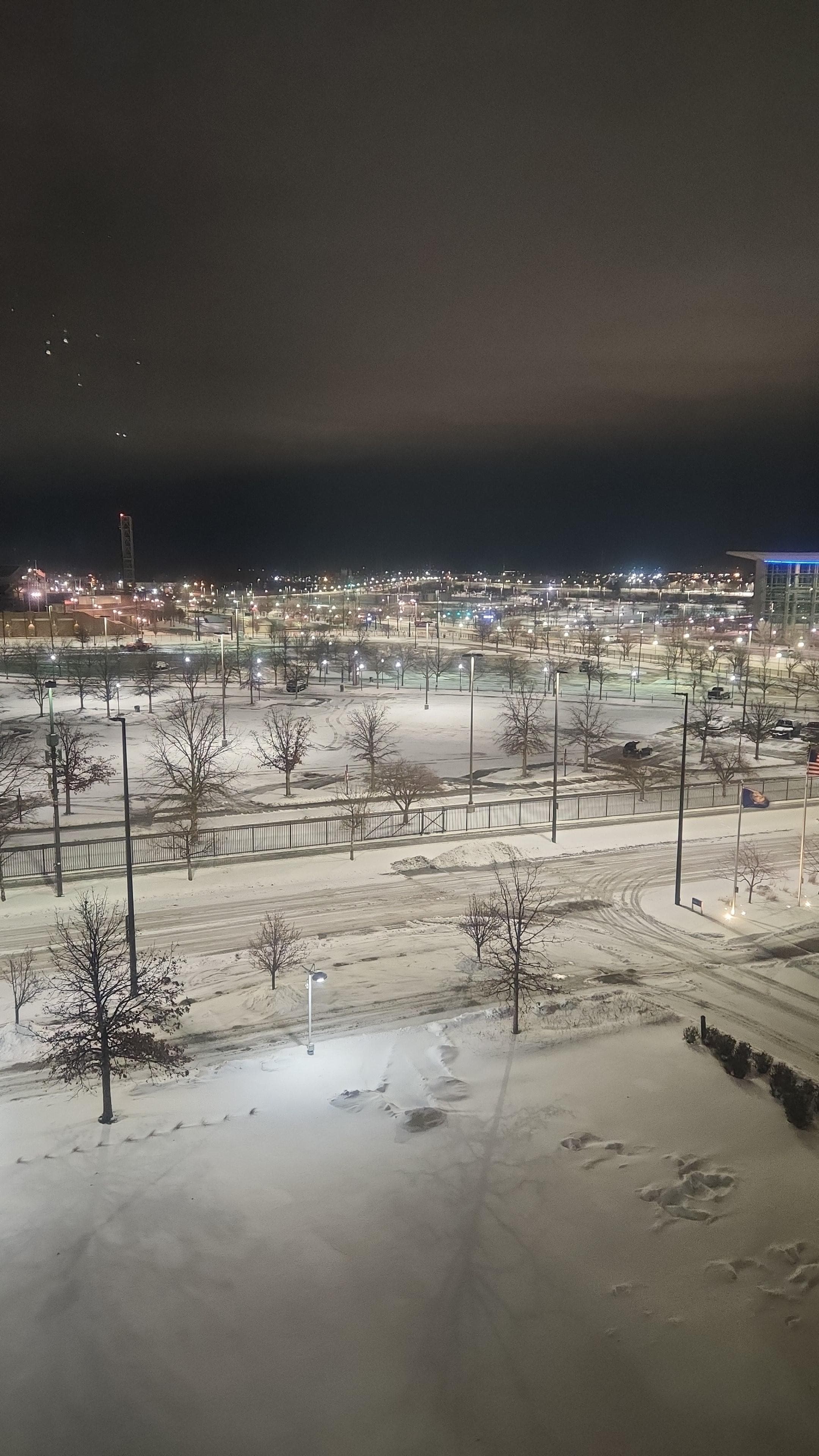 Peaceful view from our room