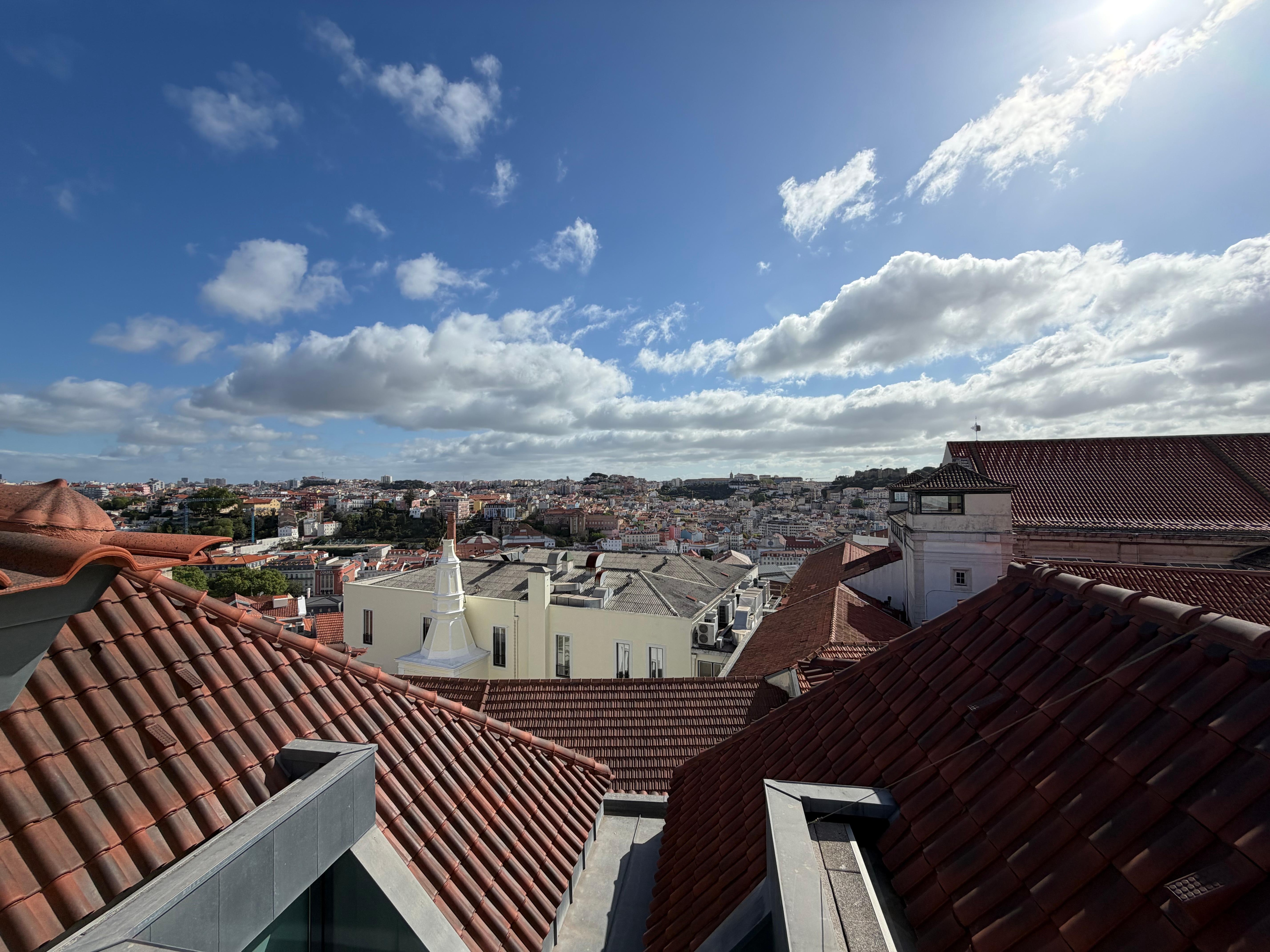 View from the rooftop lounge. 