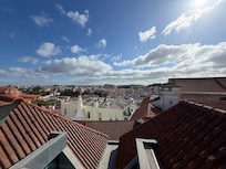 View from the rooftop lounge.