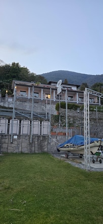 View back to Casa e Vela from private beach