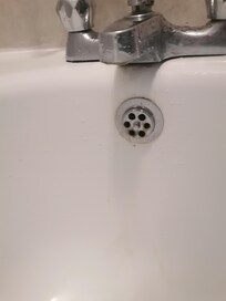 Dirty and missing plug