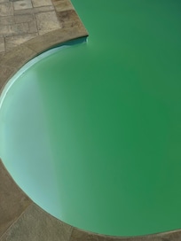 Pool an Tag 6 unseres Aufenthalts