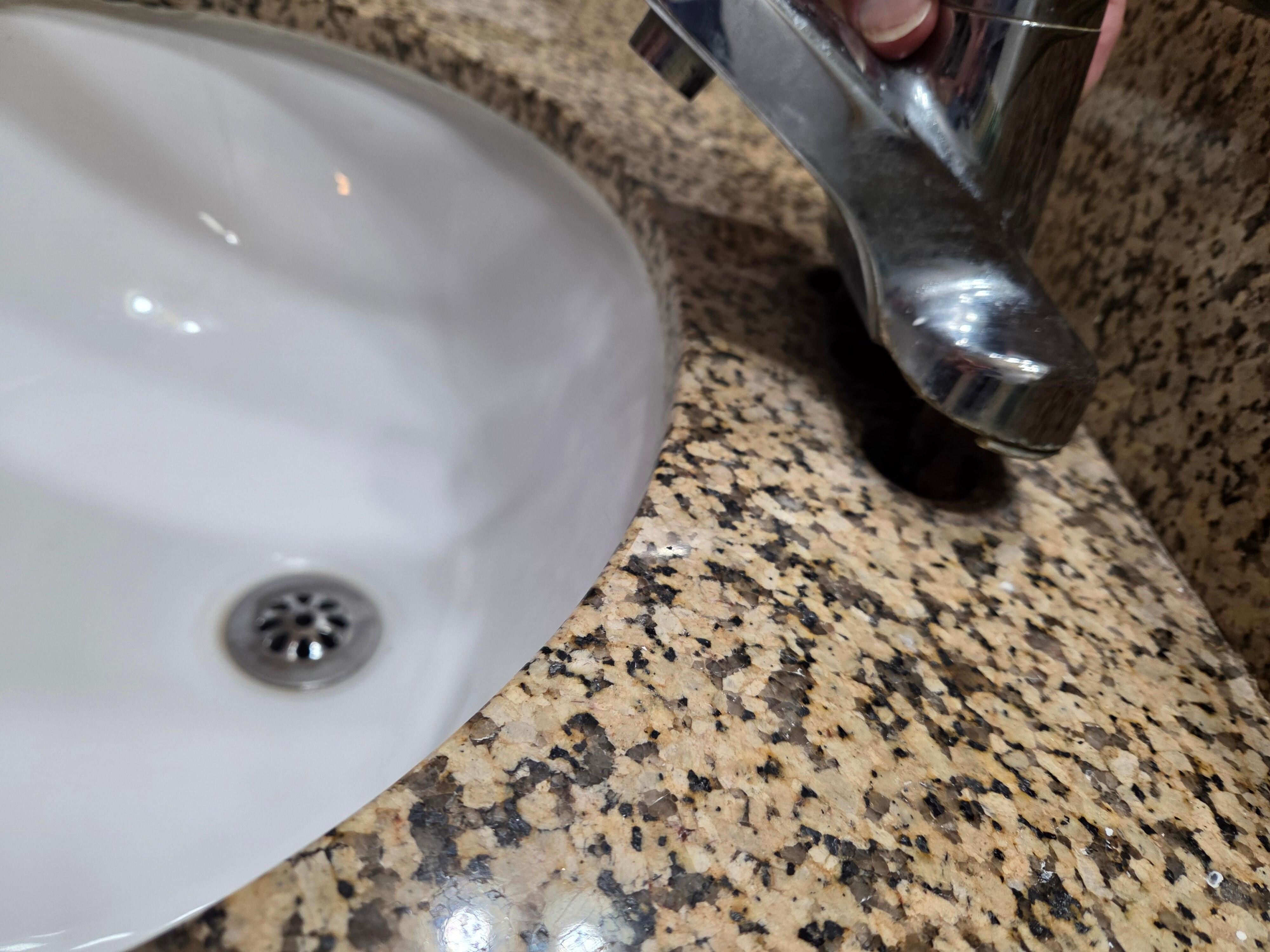Broken faucet