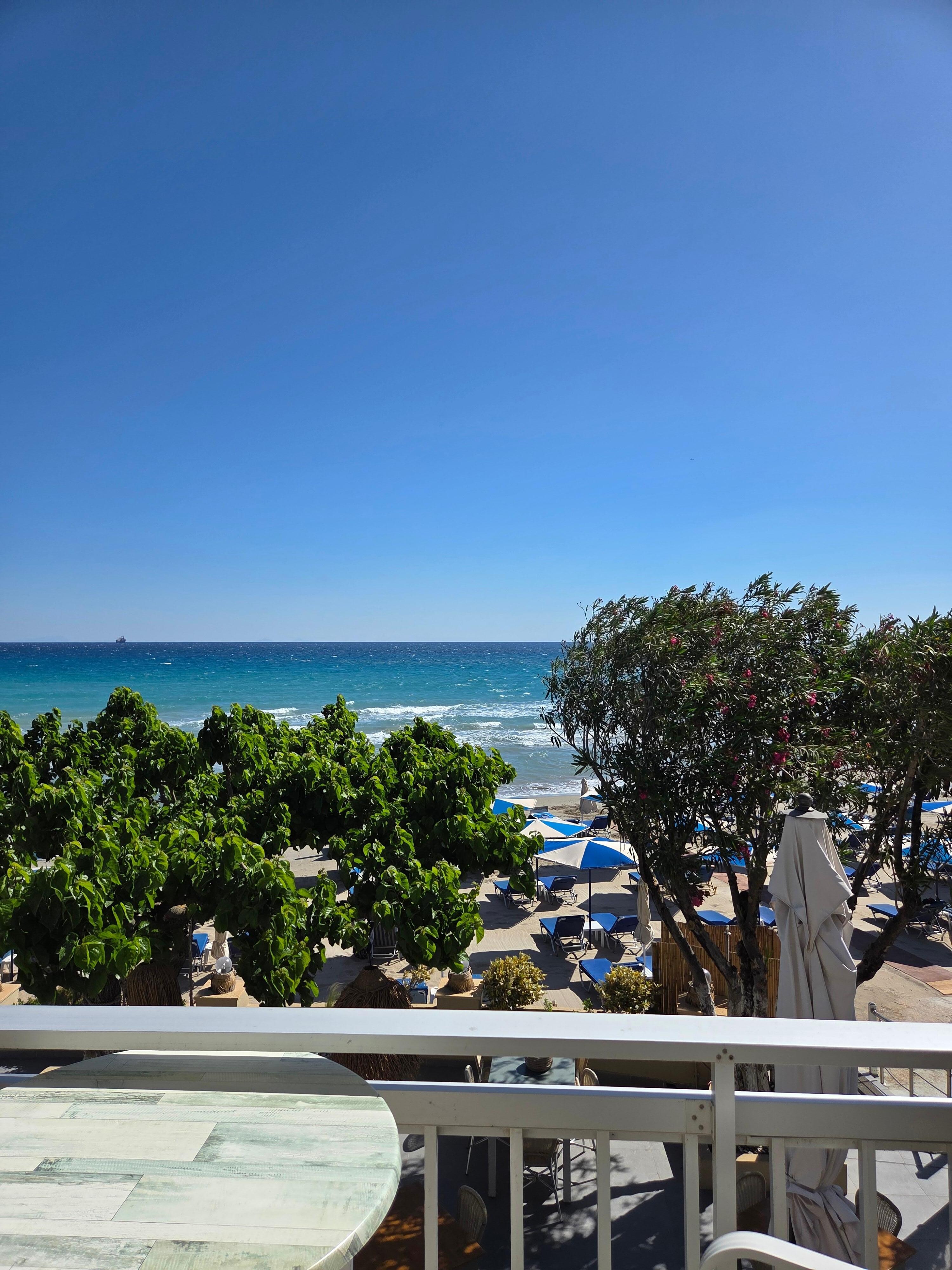 View from the balcony