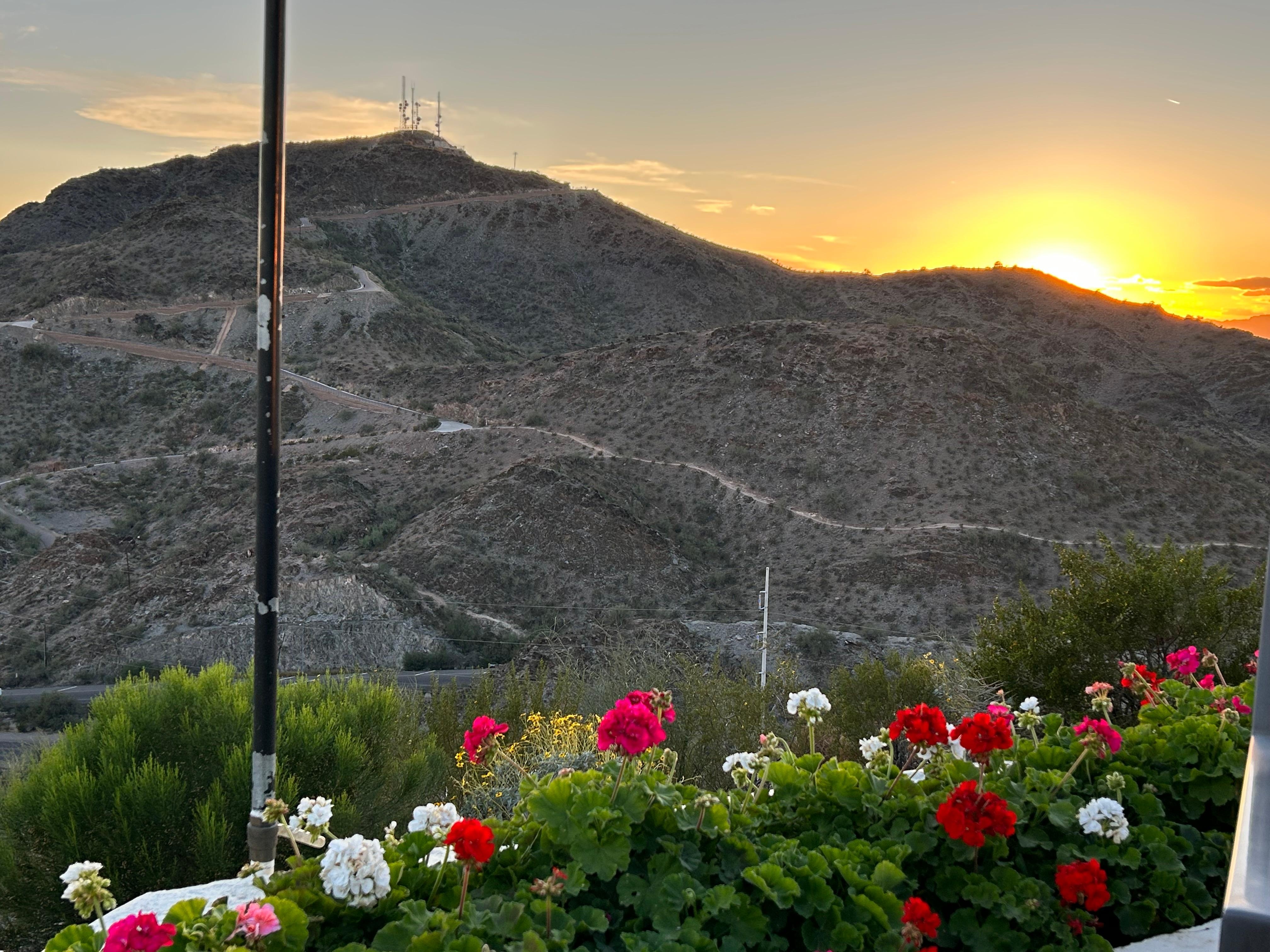 From nearby Hilton Hotel “A Different Point of View”