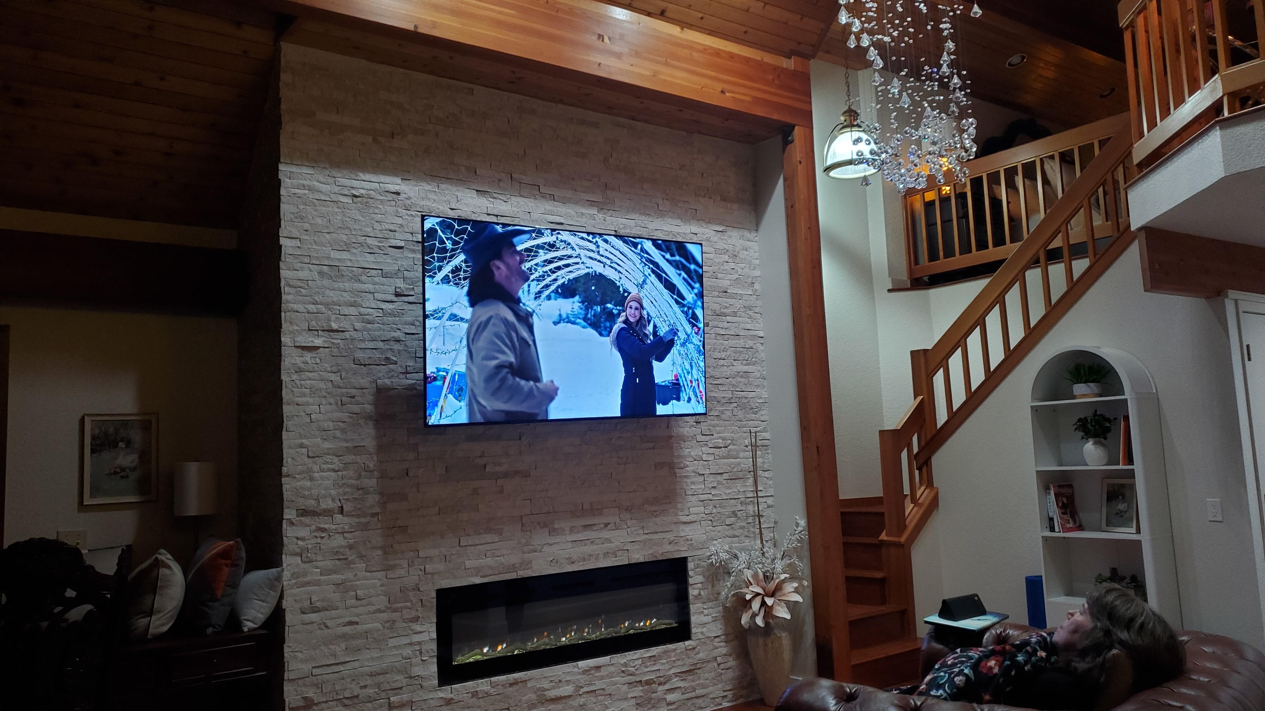 Cozy Living room Space for Movie night