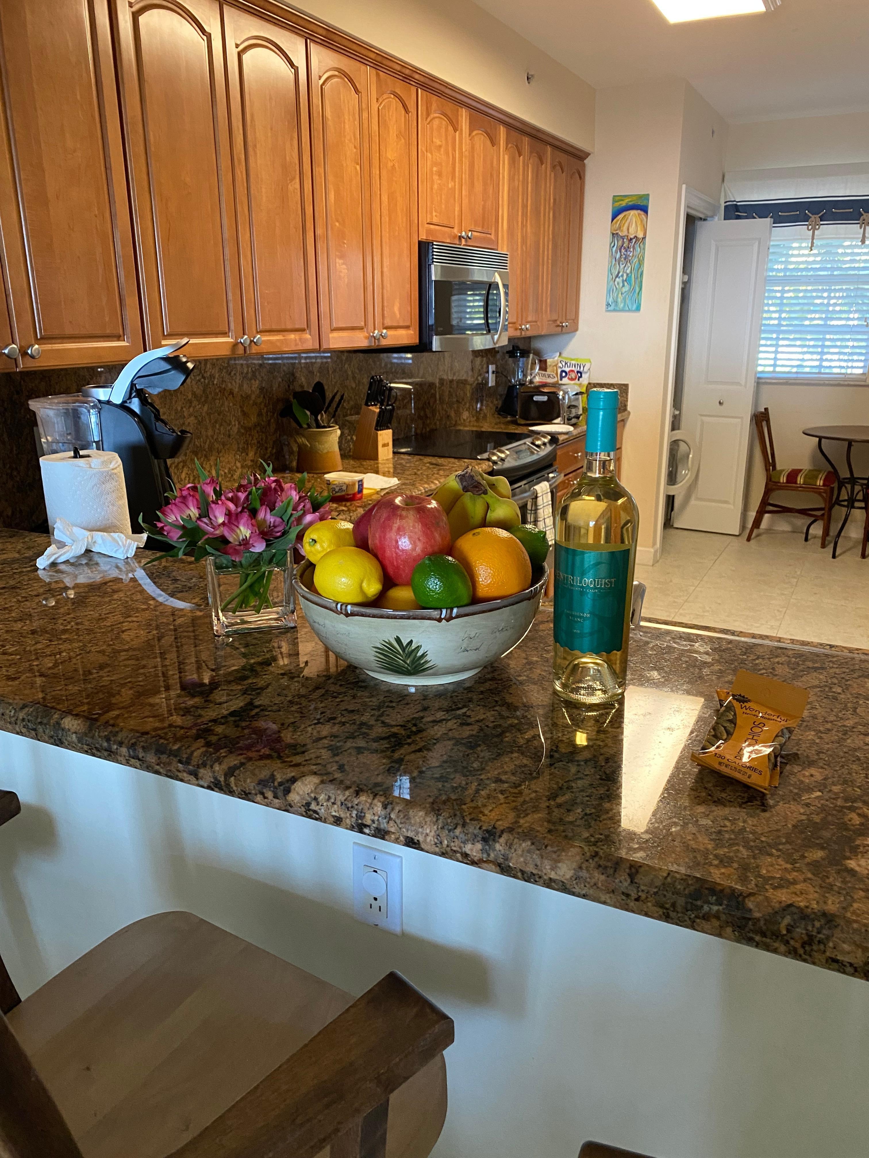 Wonderful surprise waiting for us