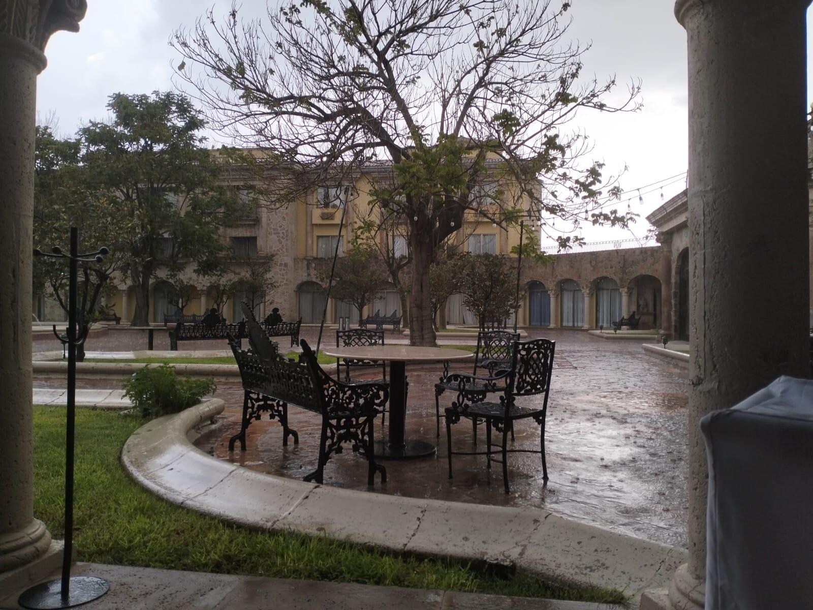 Tarde lluviosa.