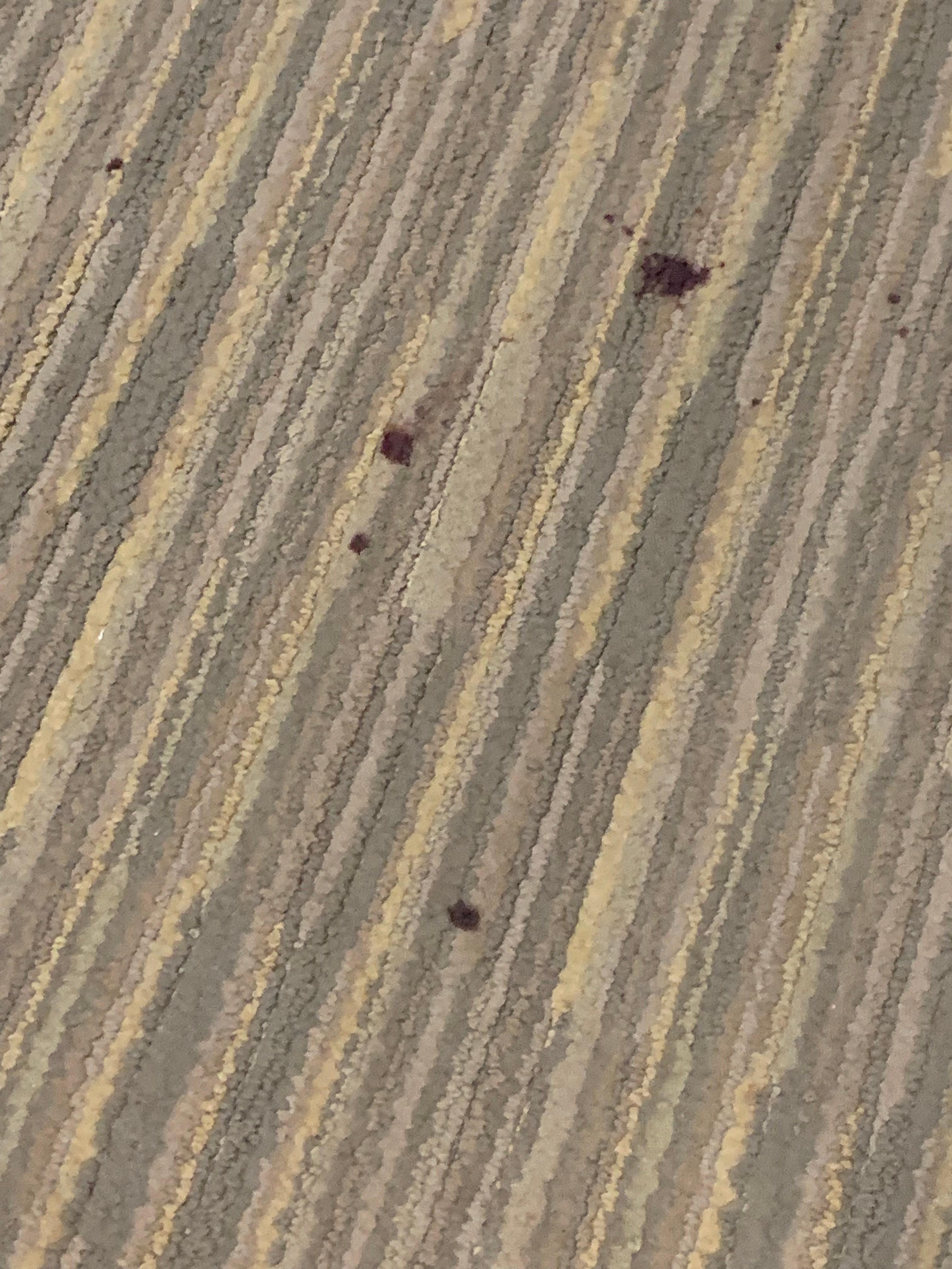 blood splattered floor