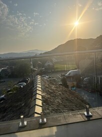 Sun set from the balcony of room 26