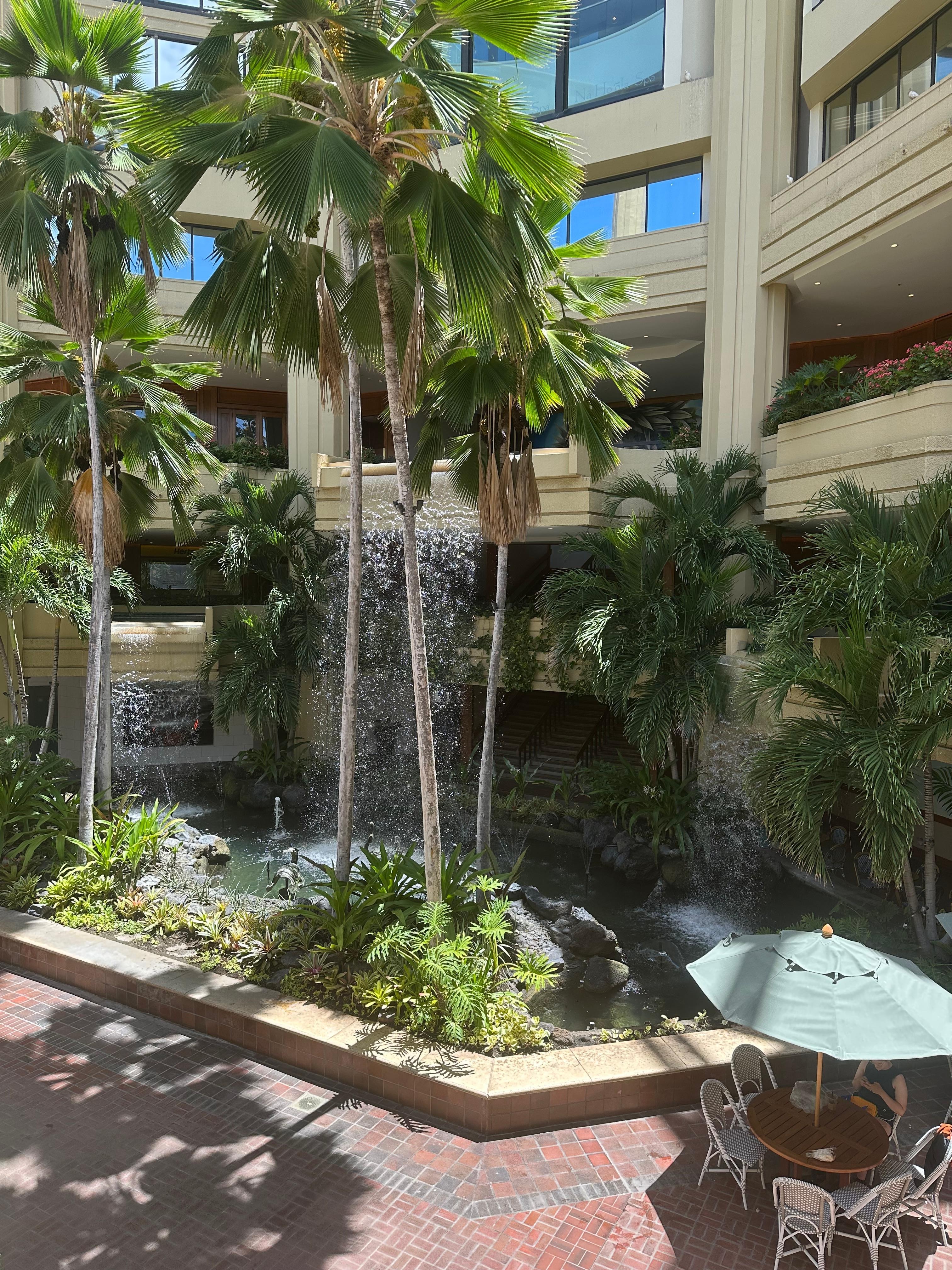 Part of the lobby