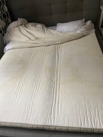 L’état du matelas !!!😱😱🤮🤮