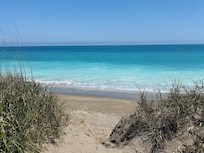 Entrance to the beach
