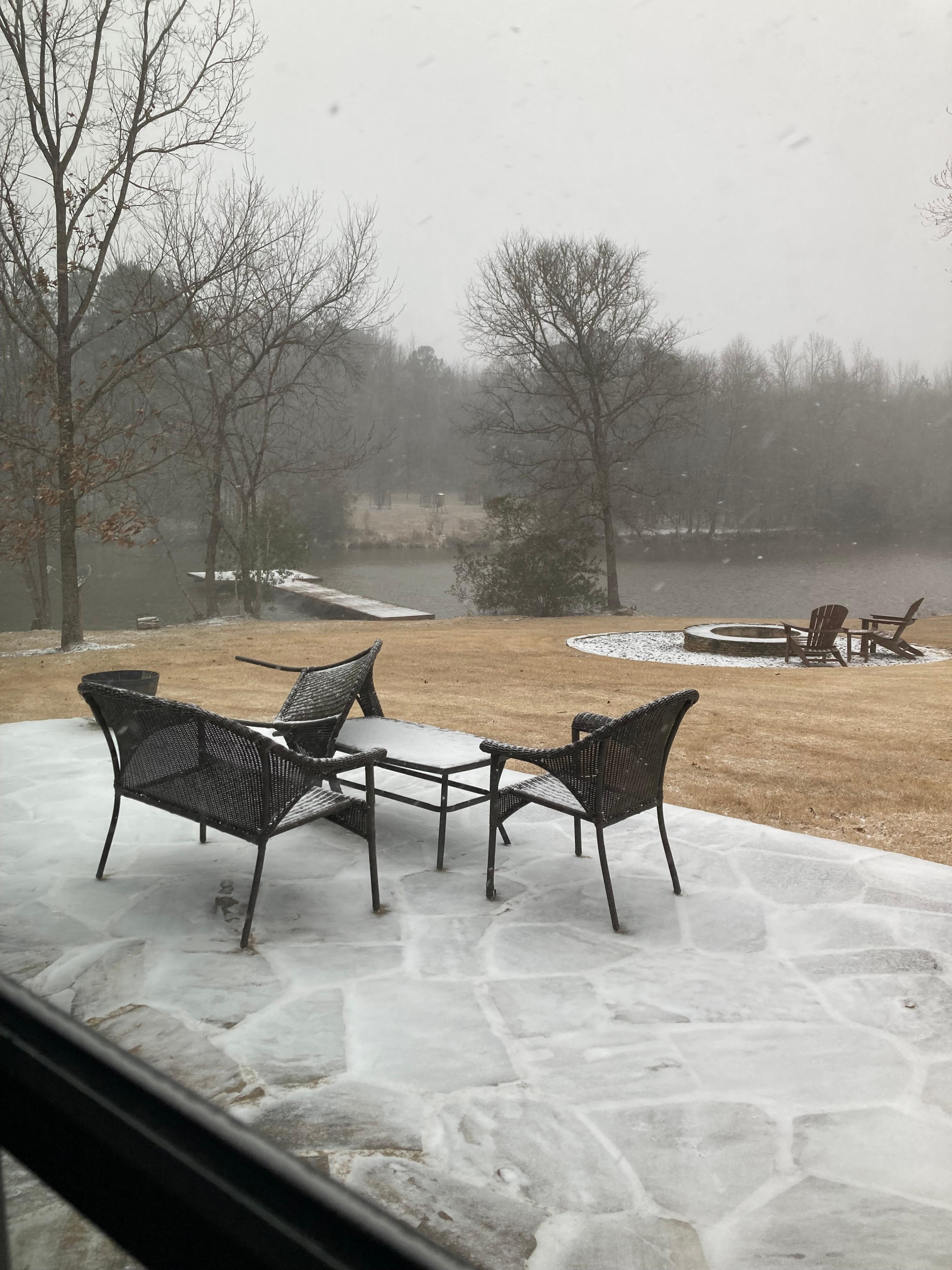 It was a chilly day when we arrived but beautiful!