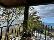 Morning view from west balcony