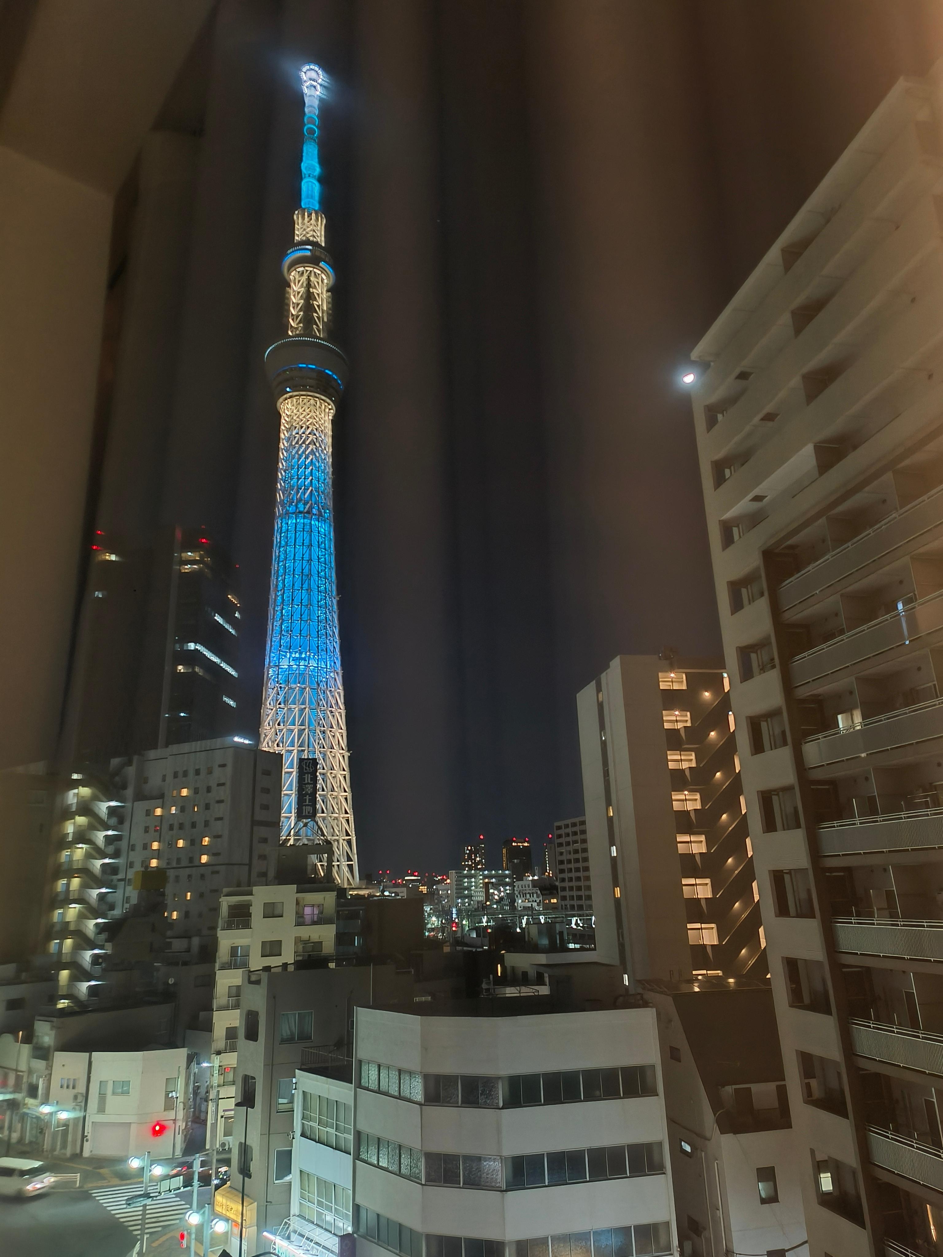 從房間看出去晴空塔