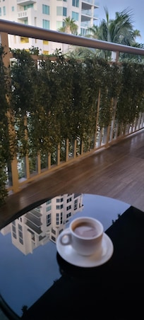 Best cup of coffee I've ever made in a hotel room!