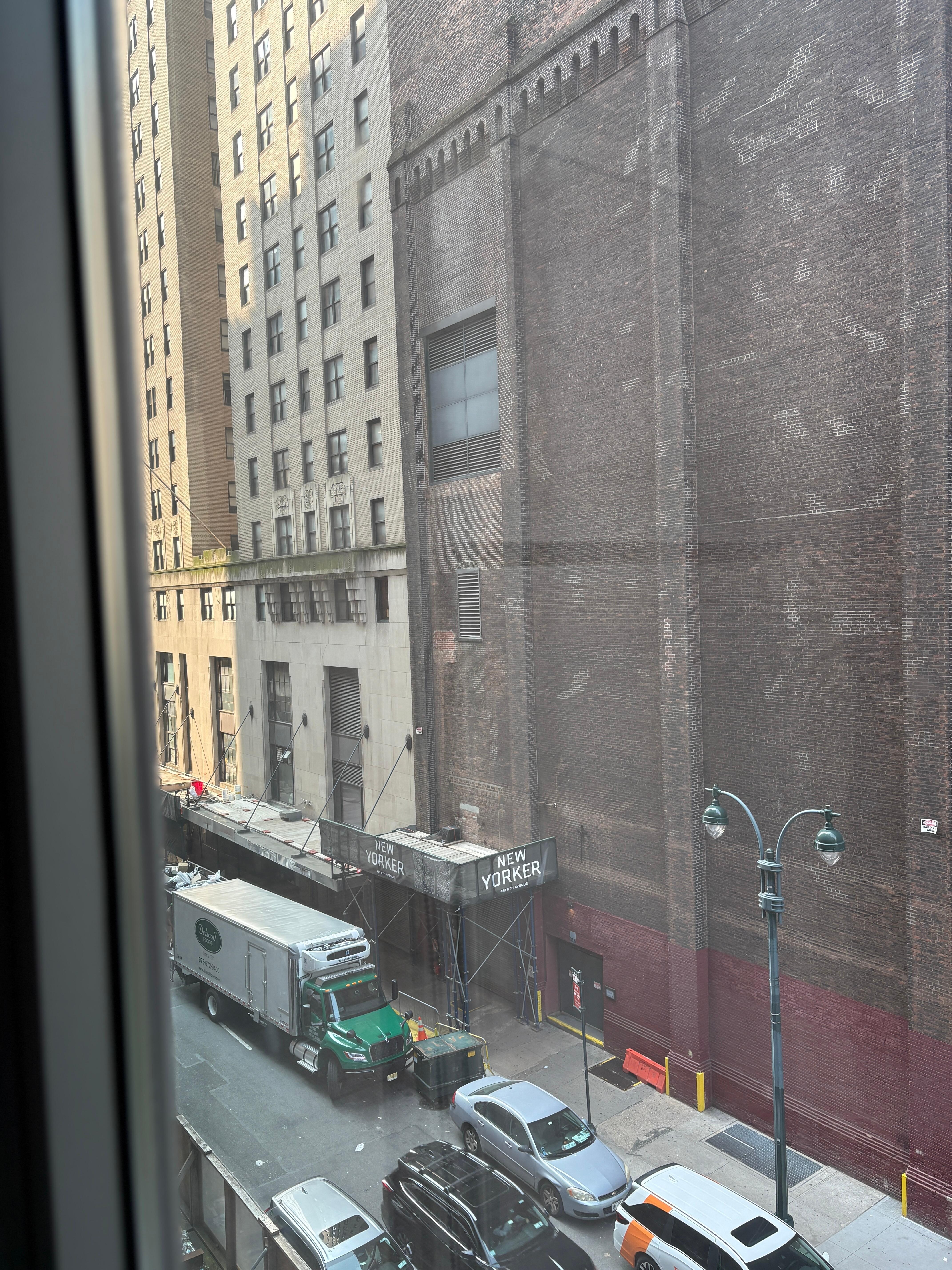 View from our 4th floor room 