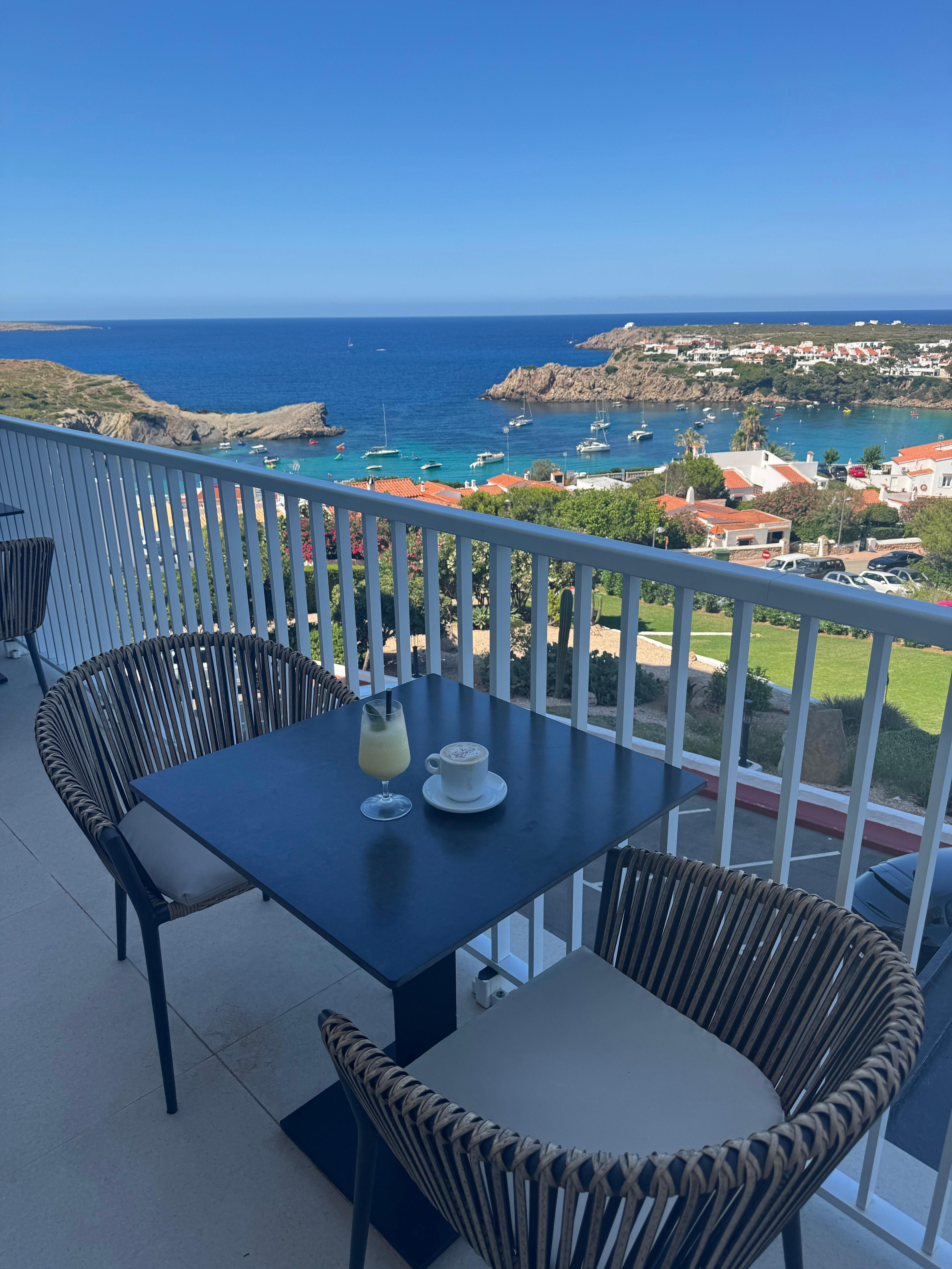 View from outdoor terrace 