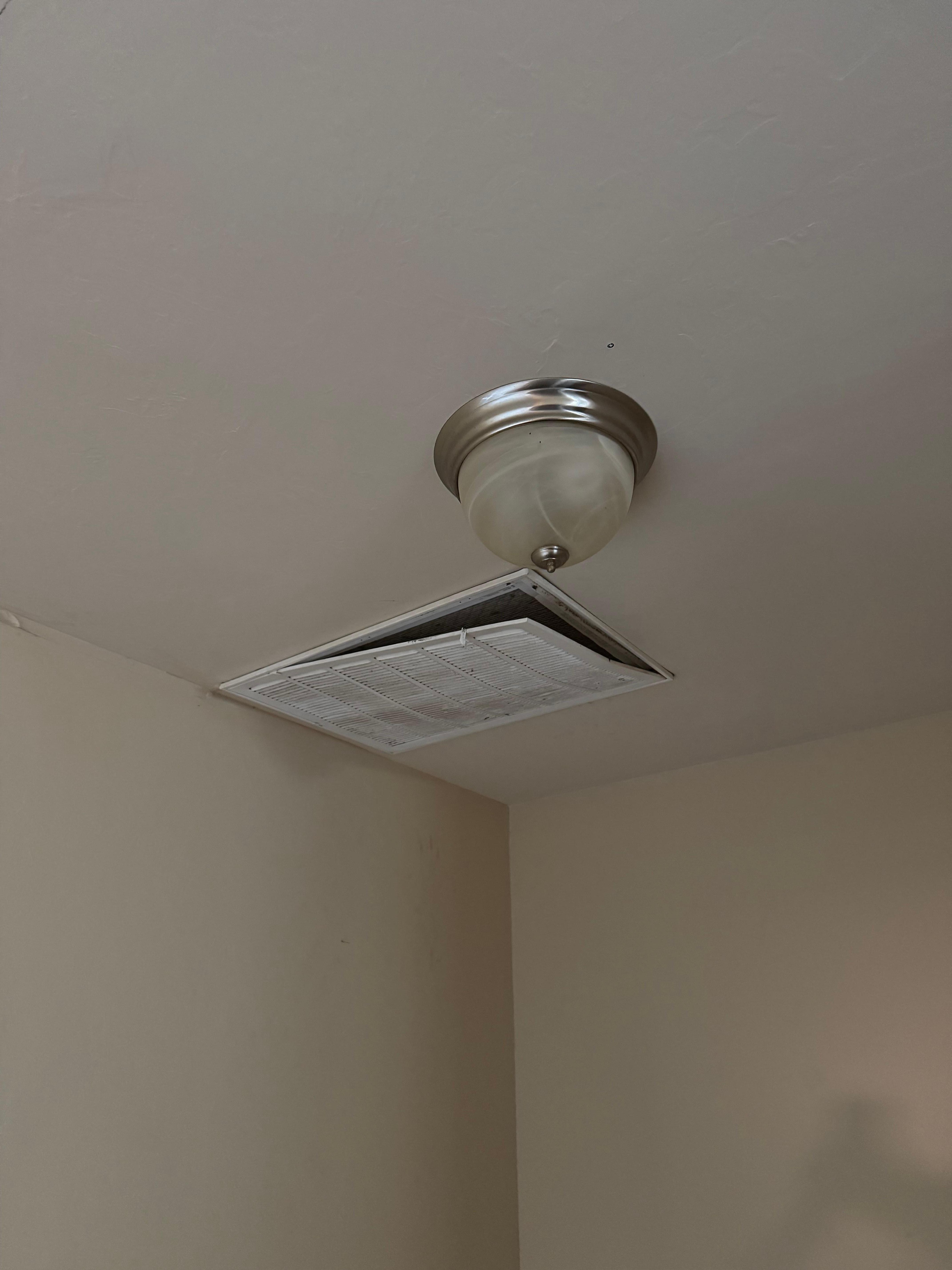 Air return over the stairs