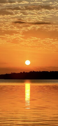 Sunrise view from the dock! So beautiful!