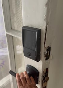 Difficult doors to lock