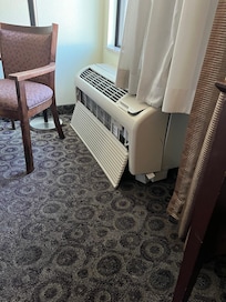 A/c literally falling apart.