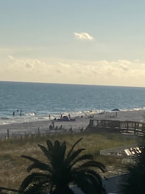 View from the balcony